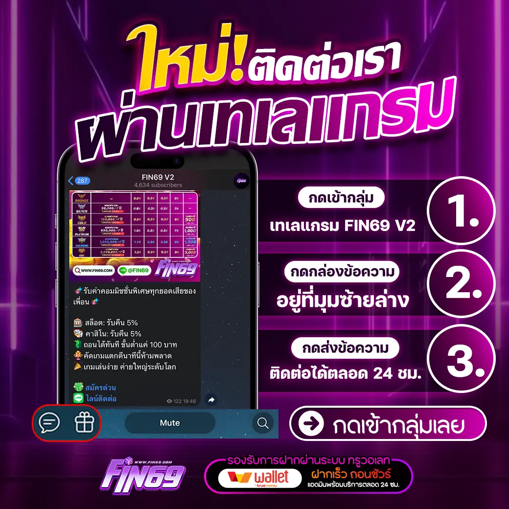 Fin69-ติดต่อเราเทเลแกรม